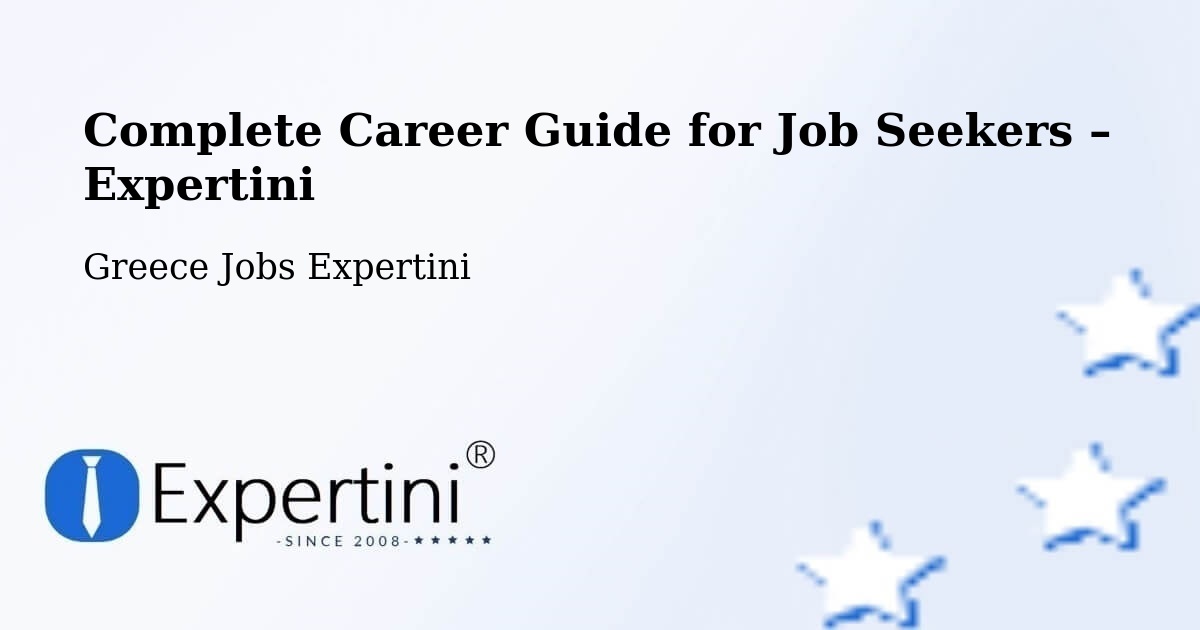 Career Guide for Job Seekers – Firá - Firá, Greece Jobs Expertini